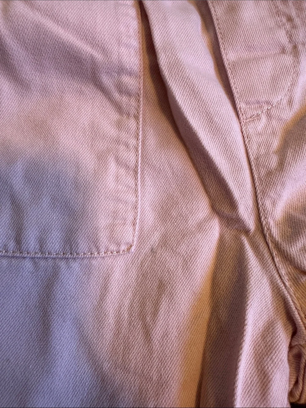 GAP Light Pink Elastic-Waist Jogger Pants